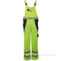 Workwear Reflective Working Hi Vis Bib Pants